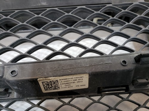 ✅ 15-17 OEM Mercedes W205 C300 Front Bumper Center Hood Grill Emblem Lower SET* - Picture 21 of 22