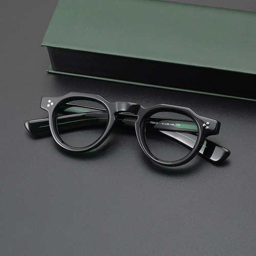 Luxury Thick Acetate Eyeglass Frames Retro Full Rim Glasses for Women men Unisex - Picture 10 of 26