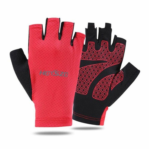 Cycling Half Finger Gloves Fitness Gloves Men Women Sun Protection Breathable - Picture 24 of 26