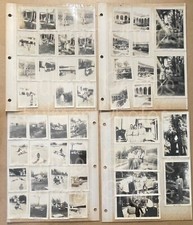 LOT 111 VTG Early 1940s B W Photos Wartime Uniforms Vacation Family Fun OOAK