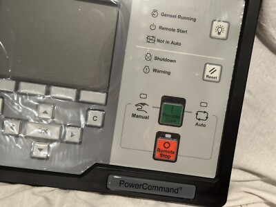 300-6315-03 Cummins Onan Control Panel HMI320 Display SYM ENG