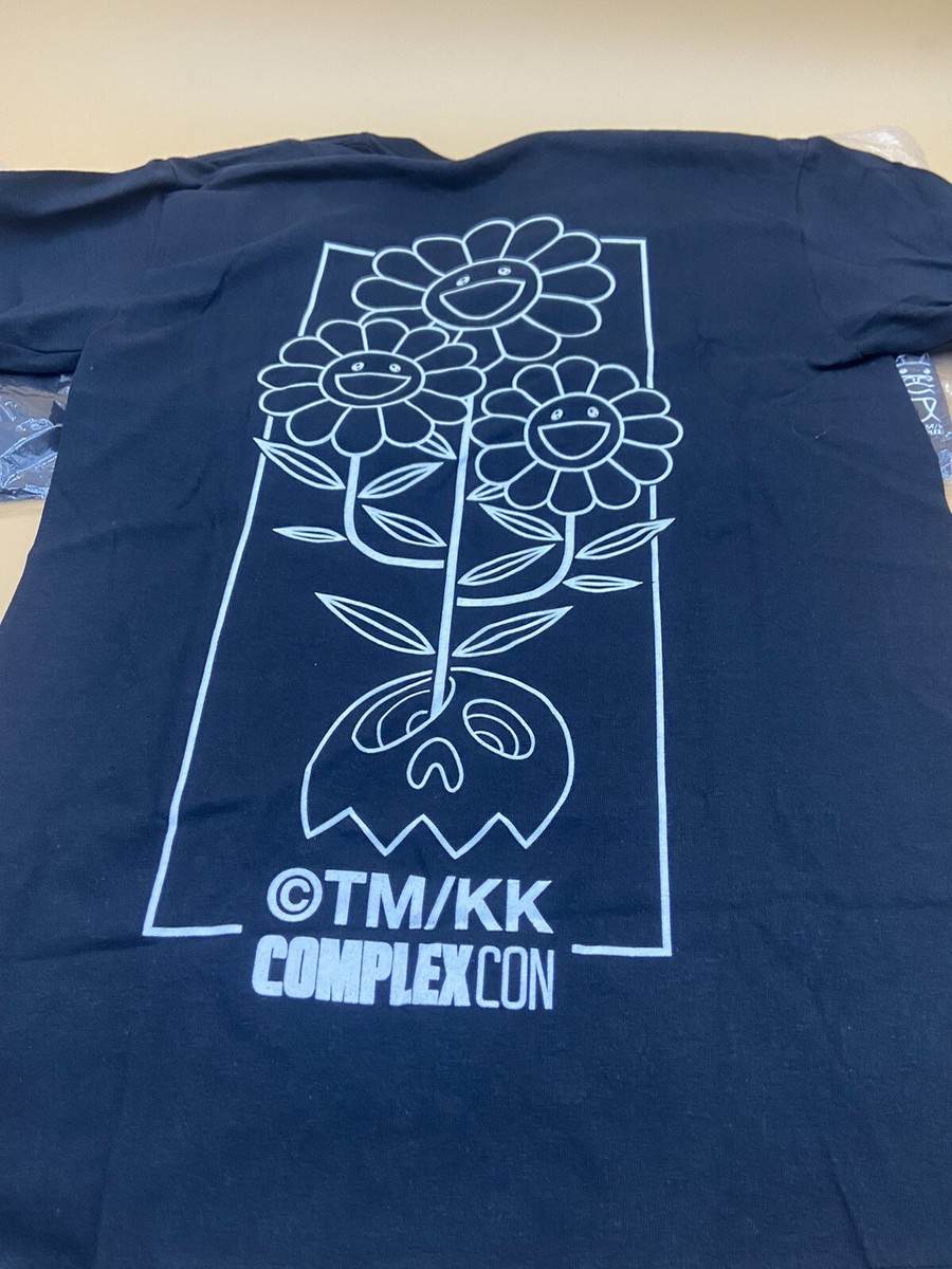 Takashi Murakami x ComplexCon Black Cluster Outline T-Shirt Takashi Murakami x ComplexCon Black Cluster Outline T-Shirt