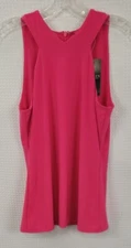 Lauren Ralph Lauren Pink Hibiscus Dressy Tank Top NWT Size Small