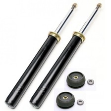 2x Serien-Stoßdämpfer Öldruck VA + 2 Domlager front für Opel Calibra A Vectra A