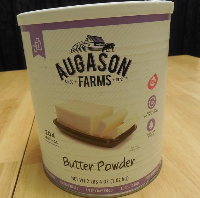 augason farms peanut butter powder 2 lbs no 10 can