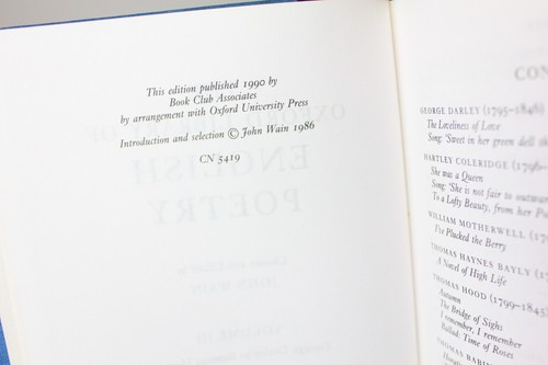 The Oxford Library of English Poetry by John Wain In Slip Case 1989 BCA 3 Vol Ed - Picture 6 of 6