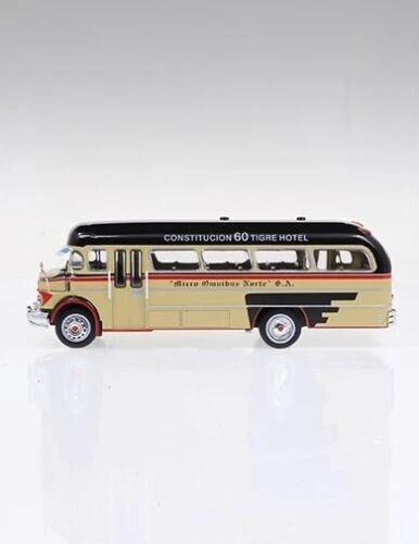Mercedes Benz LO 1112/4 Bus Linea Line 60 1969 Argentina Rare Diecast 1:43 + Mag - Image 3 of 4