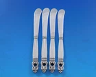 Royal Danish by International Sterling Silver Butter Spreader HH AS Set of 4 pcs