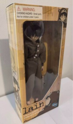 Serial Experiments Lain Limited Edition Action Figure Stuffed bear pajama  Used