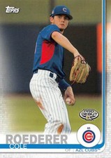 2019 TOPPS PRO DEBUT - COLE ROEDERER