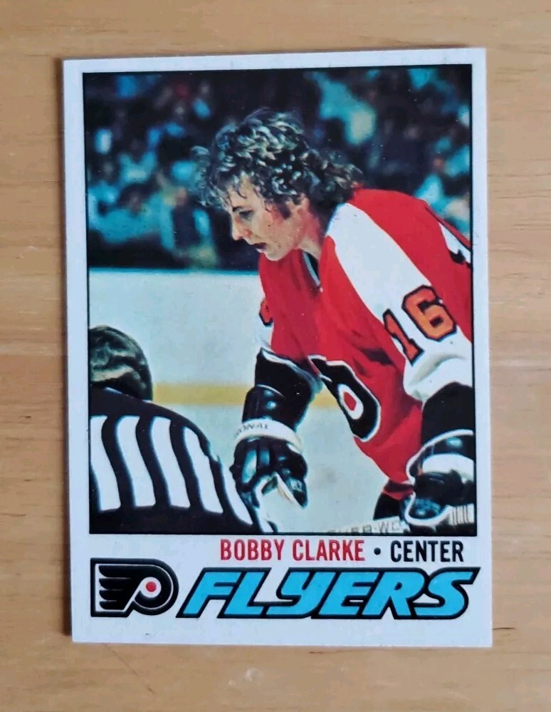 1977-78 Topps Flyers Hockey Card #115 Bobby Clarke - NM