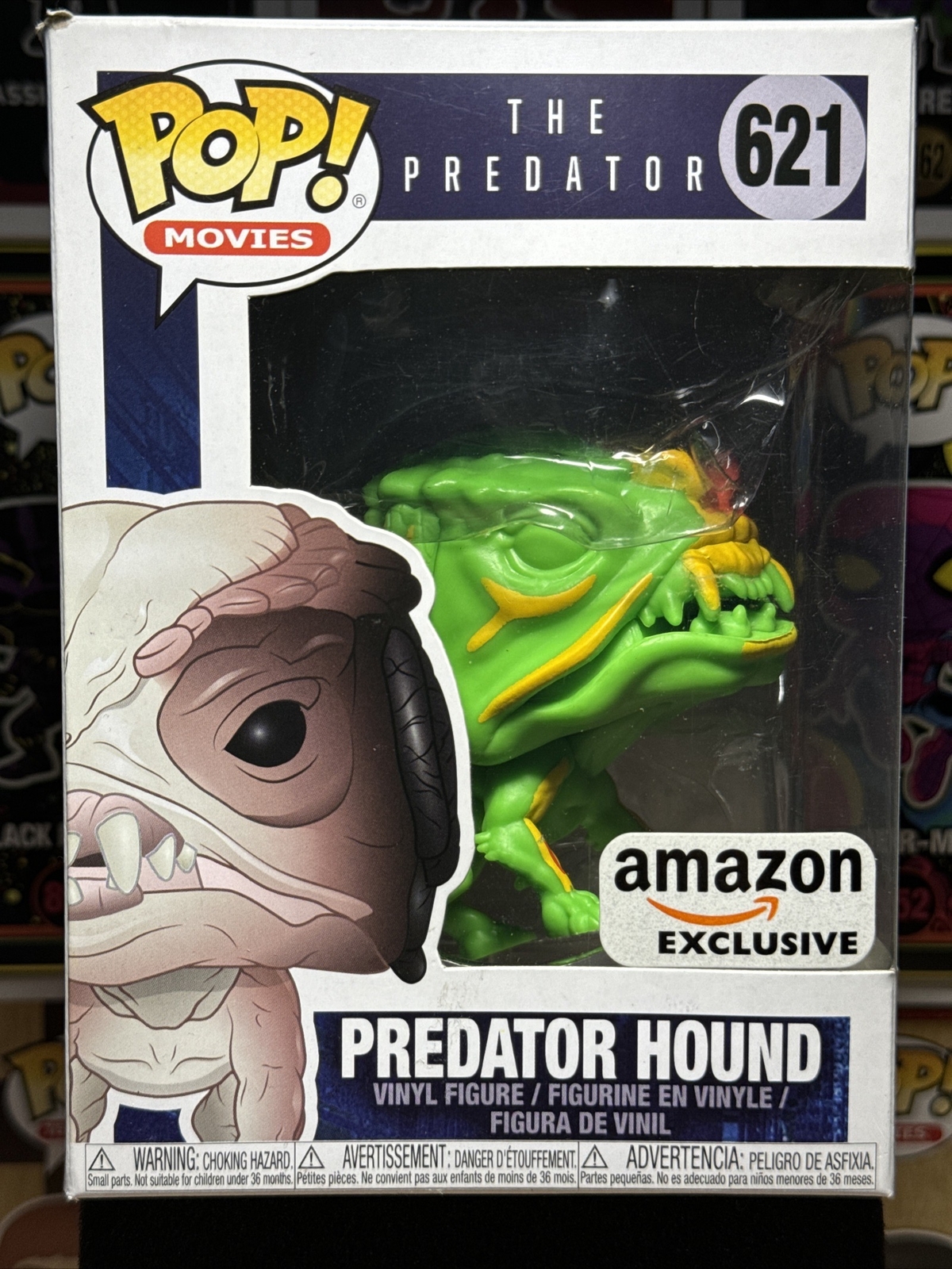 Funko Pop! Vinyl: Movies - Predator Hound (Heat Vision) #621 - Amazon Exclusive
