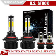 LED For Fiat 500 2012 2013 2014 2015 2016 2017 2018 2019 Headlights + Fog Lights