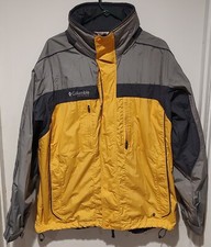 Columbia Men's Bugaboo Interchange Jacket Coat Yellow/Gray Large H