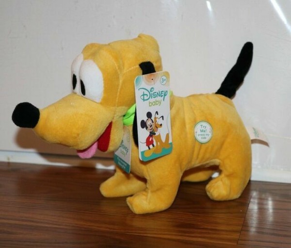 pluto walking dog toy