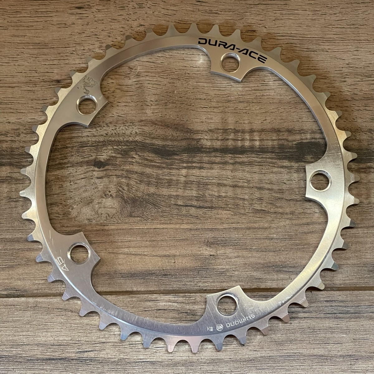Dura-Ace FC-7600 NJS Track Chainring 5 Bolt 45T 144BCD