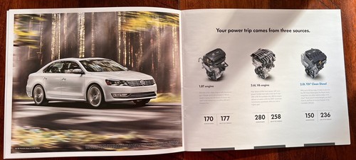 2015 VOLKSWAGEN VW PASSAT SEDAN—18 PAGE U.S. SALES BROCHURE—1.8T TDI V6—NEW NOS - Bild 4 von 5