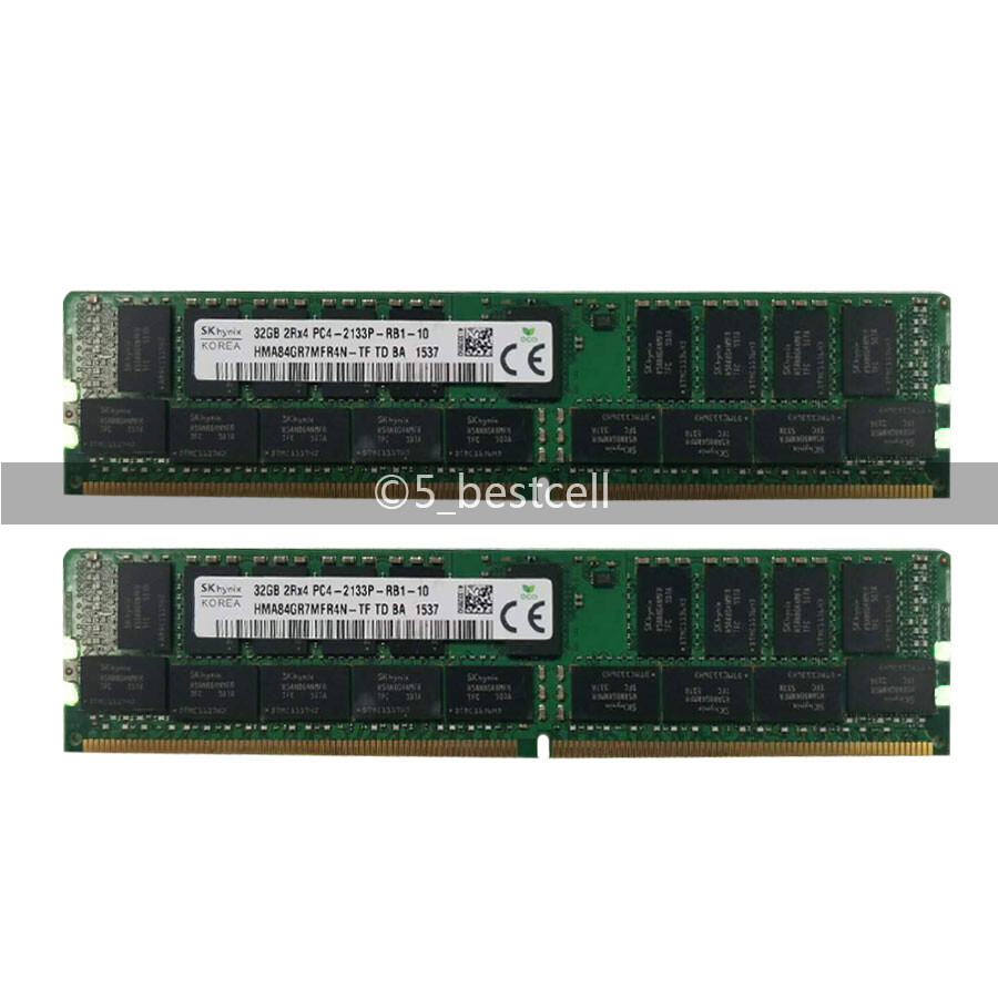 32/64GB 2Rx4 PC4-2133P-R DDR4 2133 2400 2666 2933 3200 MHz ECC REG