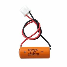 Lot ER10280 3.6V 450mAh PLC Battery Universal FX2NC-32BL ER10/28 with White Plug