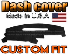 Fits 1988-1994 Chevrolet Silverado Truck Dash Cover Pad Black