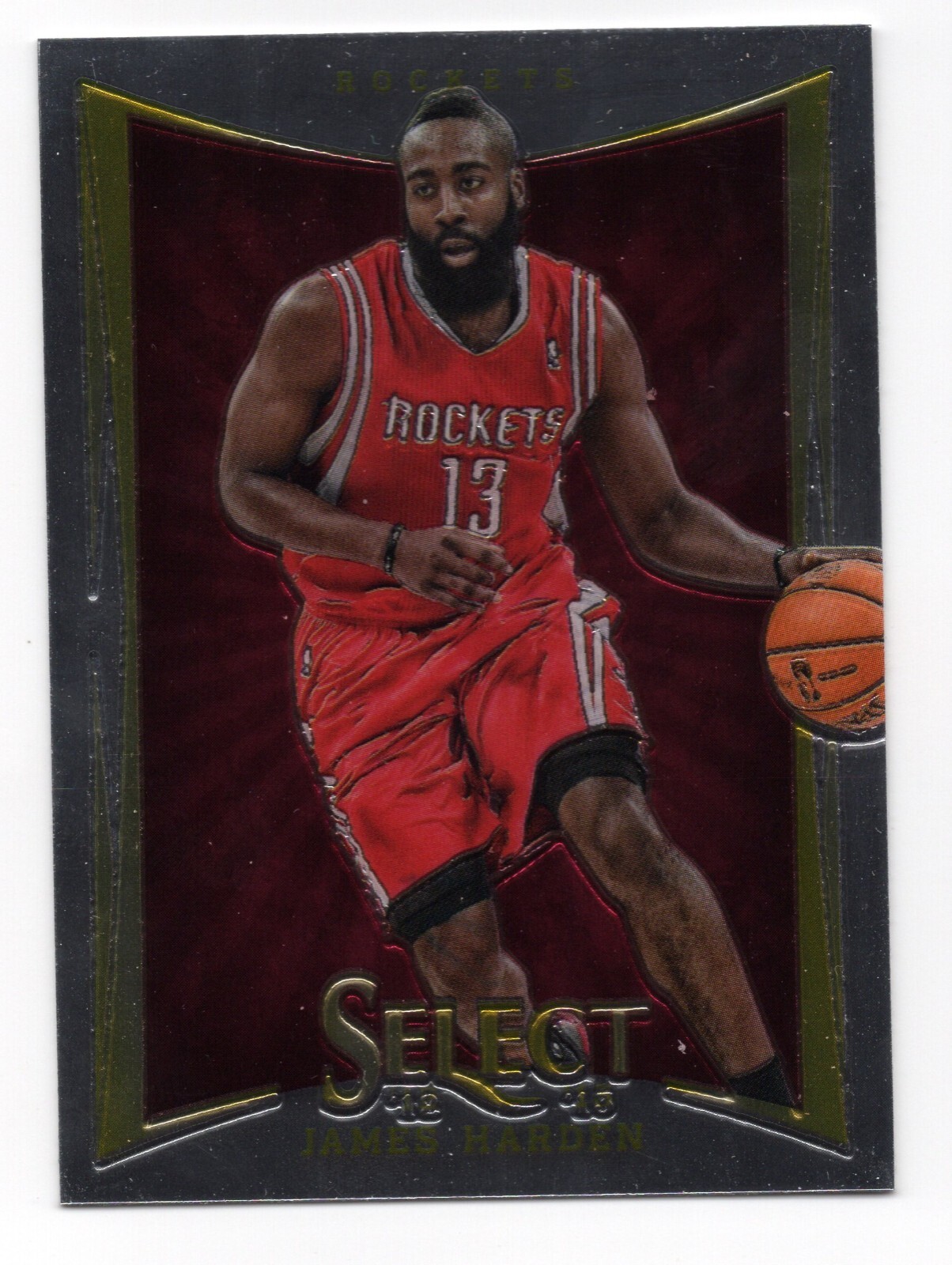 2012-13 Panini Select James Harden Card #40 - Houston Rockets