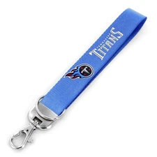 Tennessee Titans Deluxe Wristlet Keychain, NFL Licensed