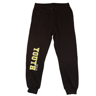 LTB Men's Wild Youth Drawstring Jogger Pants, Black. L