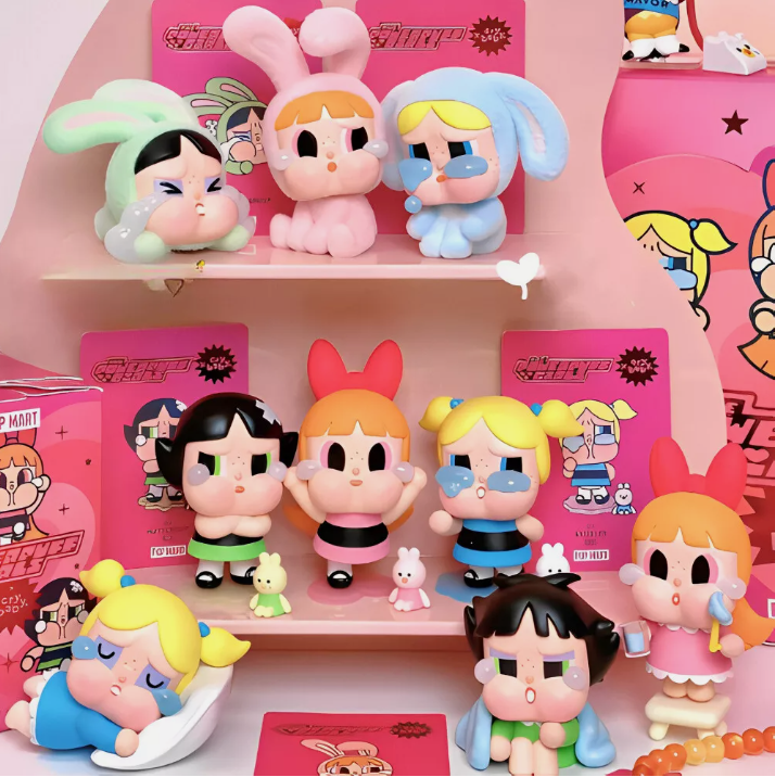 POP MART CRYBABY x The Powerpuff Girls Series Confirmed POP MART CRYBABY x The Powerpuff Girls Series Confirmed