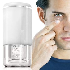 Ultrasonic Contact Lens Auto Cleaner Care Case Rechargeable USB Cleaning Machine