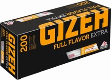 Gizeh Full Flavor Extra Filterh&uuml;lsen 200er Box extra Langer Filter 10 Boxen (200