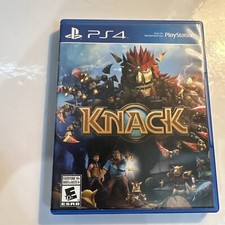 Knack (Sony PlayStation 4, PS4, 2013) TESTED