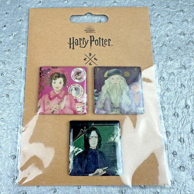Yume Professors Magnet Set Harry Potter Snape Umbridge Dumbeldore NEW
