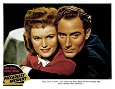 Image of Piccadilly Incident Lobby Card Anna Neagle Michael Wilding 1946 Old Photo
