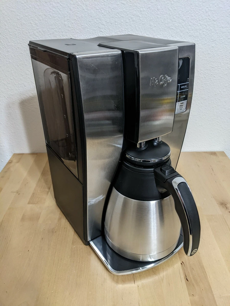 Mr. Coffee 10 Cup Thermal Programmable Coffeemaker, Stainless Steel