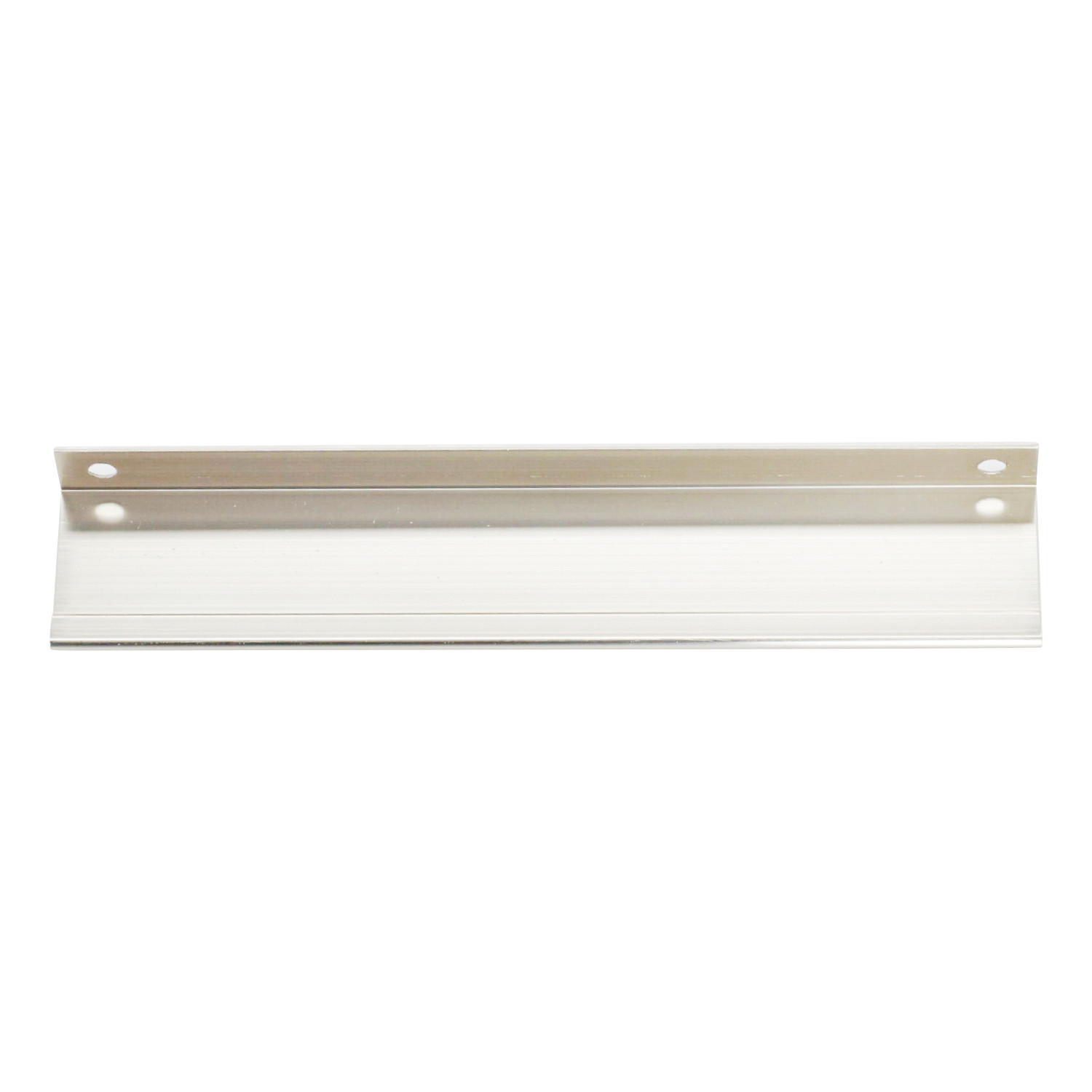 Rok 7-9/16" Finger Edge Pull Brushed Stainless Steel Cabinet Handle P8989192SS
