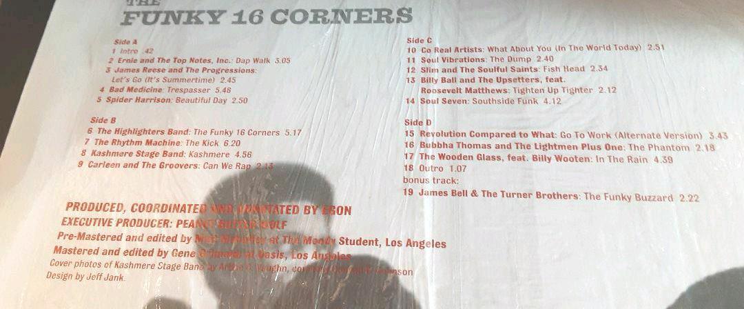 レアコンピ The funky 16 corners Compilation The Funky 16