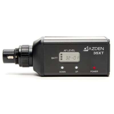 Azden 35XT 300 Series UHF Plug-In Transmitter for sale online | eBay