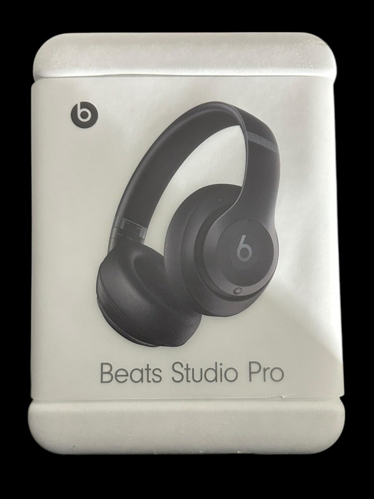 Beats Studio Pro Wireless Noise Cancelling Headphones Black New Factory Sealed