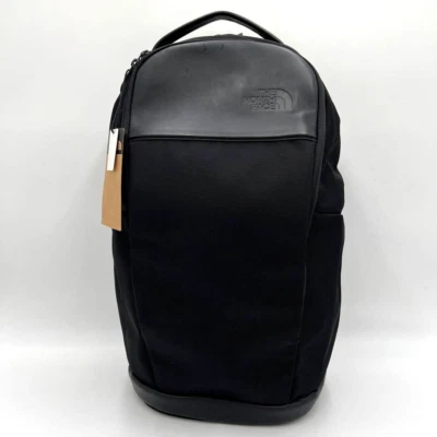 THE NORTH FACE Sac à dos Roamer Day Bag Noir 24L NM82060 Cuir Nylon NEUF - Photo 1/4