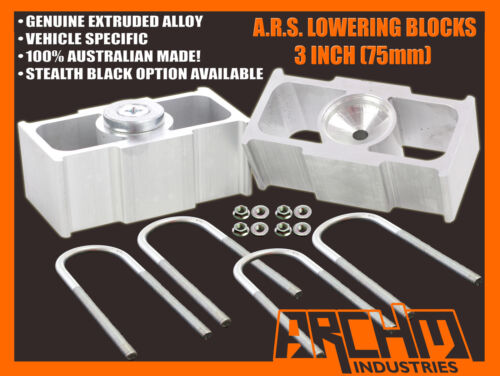 3" INCH (75mm) LOWERING BLOCKS ALL MODELS FOR FORD FALCON XG/XH UTE & PANEL VAN - Picture 1 of 4