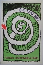 ALECHINSKY PIERRE AFFICHE EN