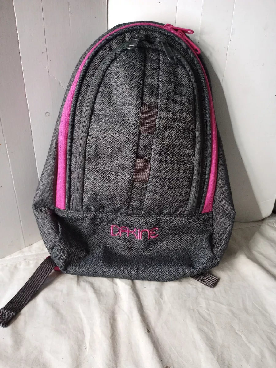 Dakine Gray Digital With Pink Embroidery Small Backpack eBay