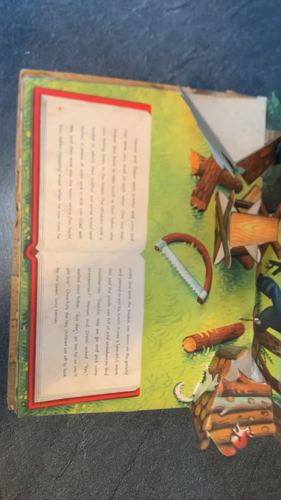 VOJTECH KUBASTA RARE 1961 HANSEL & GRETEL 3D POP UP BOOK - ALL POP UPS WORKING - Video 1 di 1