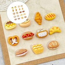 Not Resin DIY Bread Shape For Childrens Craft Projects And Tiny Furniture