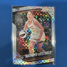 2025 Panini Prizm WNBA #29 Kathryn Westbeld Rookie Checkerboard Prizm Case Hit 