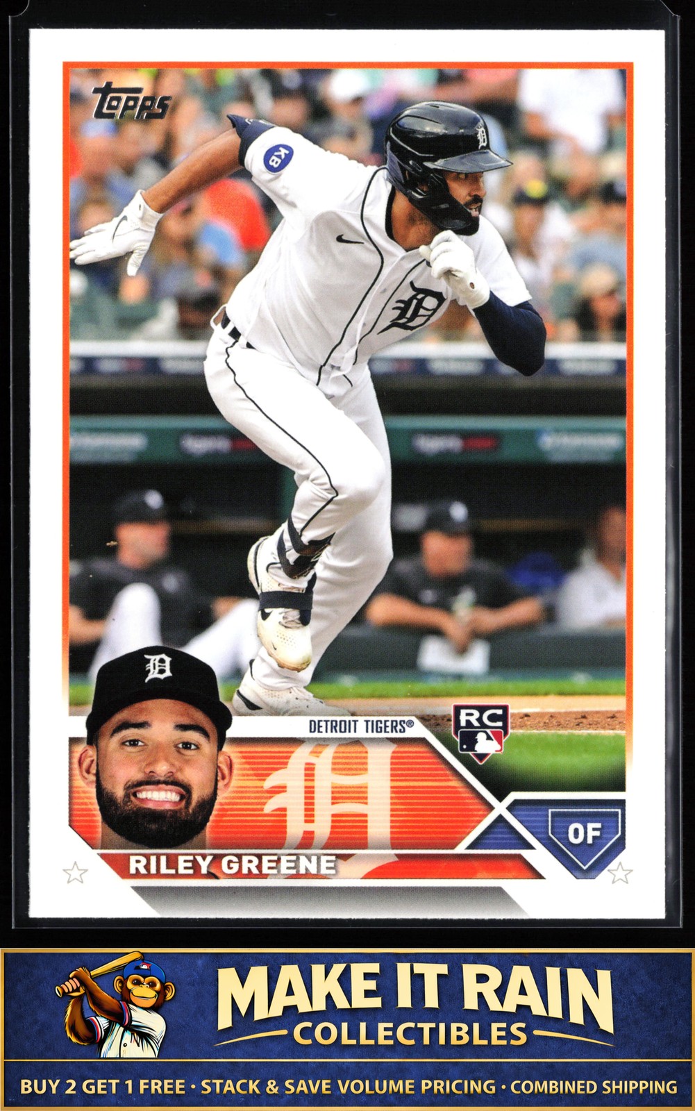 Riley Greene 2023 Topps Rookie Variations #31 Detroit Tigers Rookie RC