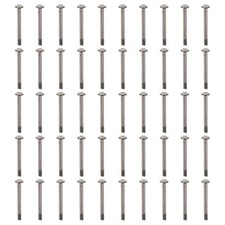 50 Pcs Chassis Fan Screws Long Mounting Self Tapping Computer Case