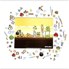 Angry Birds 115-Piece Magnetic Playset NEW Build A Level