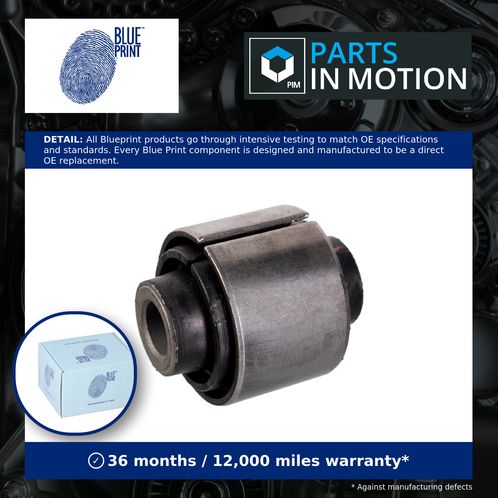 Wishbone / Control / Trailing Arm Bush fits HYUNDAI ix35 2.0 10 to 15 G4KD New