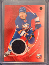 Upper Deck 2025-26 SP Game Used Jean-Gabriel Pageau Red Jersey #111 Islanders